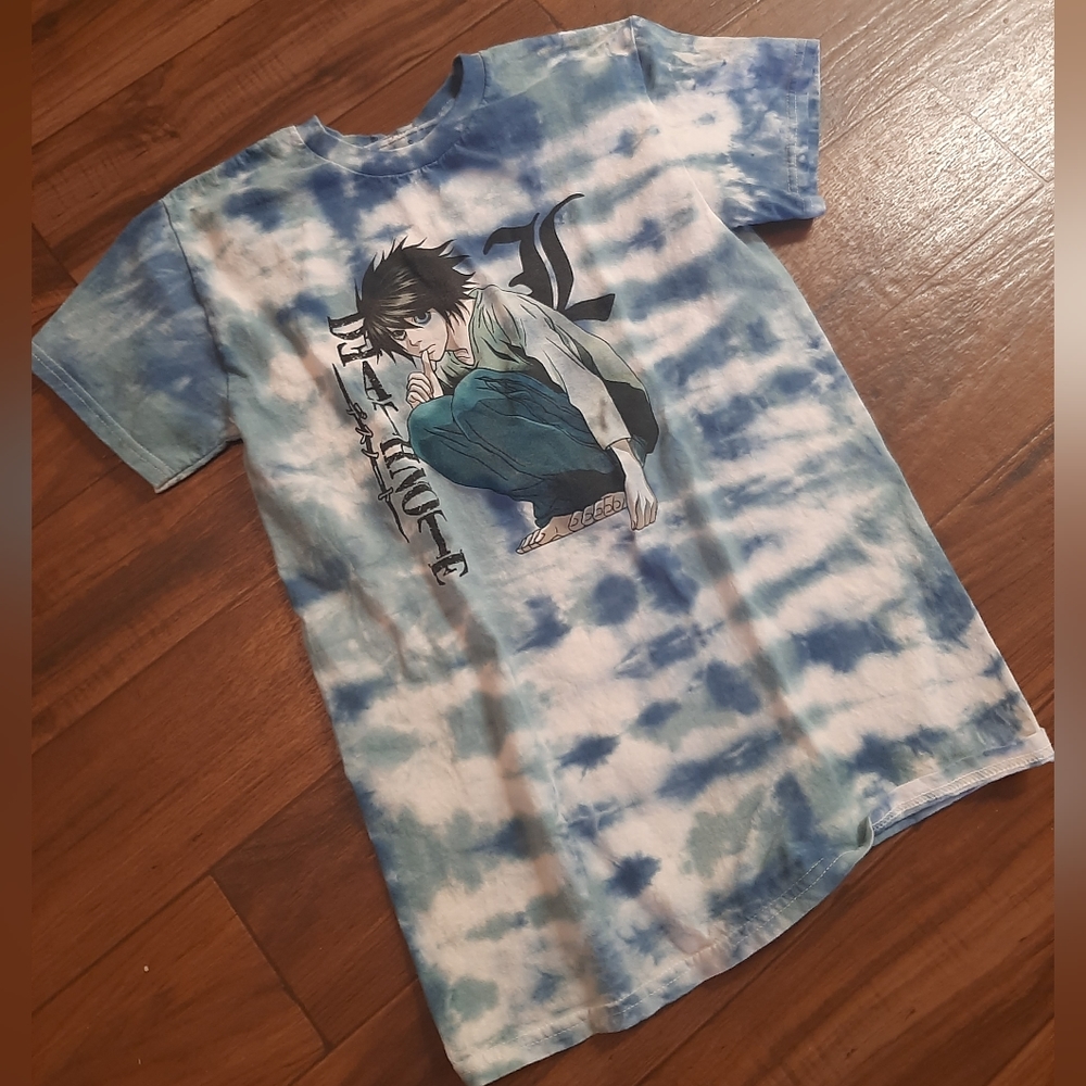 tie dye Deathnote shirt - Picture 1 of 1